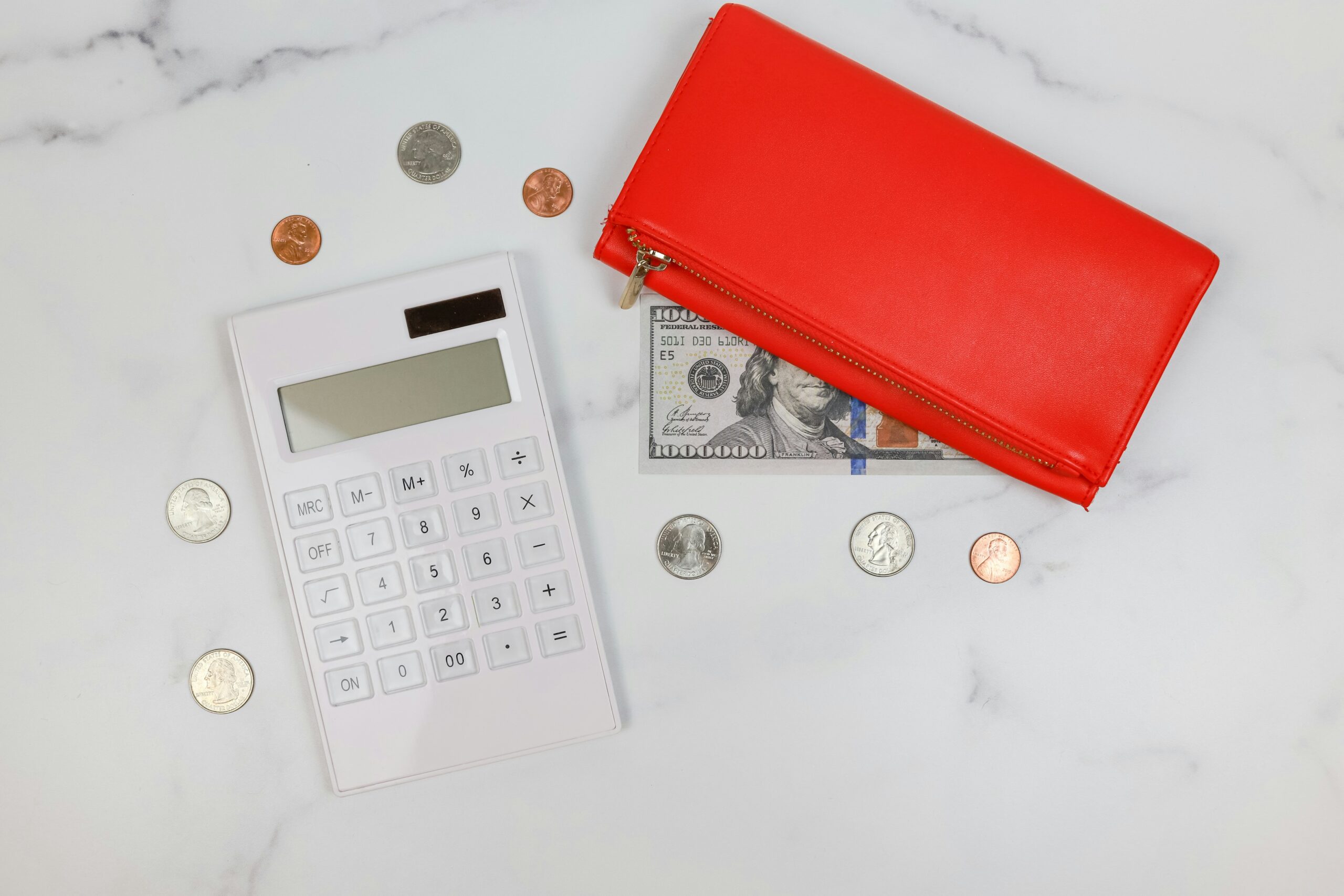Save money every month. budgeting
